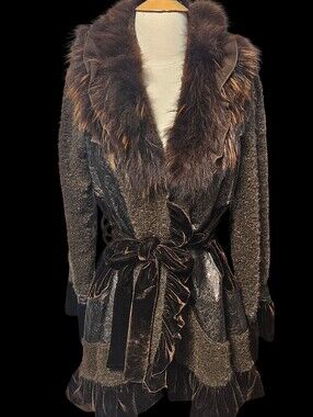 Fantasia Fur Coat Jacket M